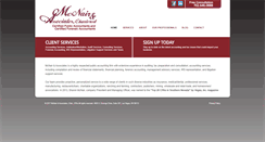 Desktop Screenshot of mcnaircpas.com